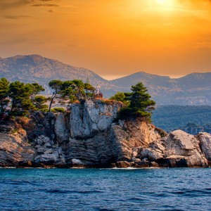 A miniature island - Petrovac, Montenegro